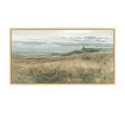Hayward View Framed Canvas Print