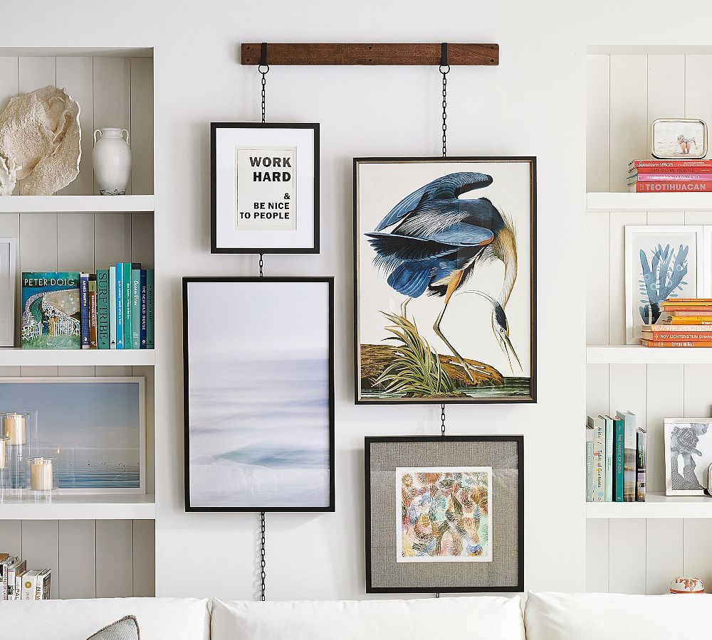 Blue Heron Framed Print by Pottery Barn
