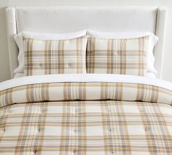 Stewart Plaid Flannel Reversible Comforter