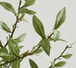 Faux Mini Green Leaf Bundle