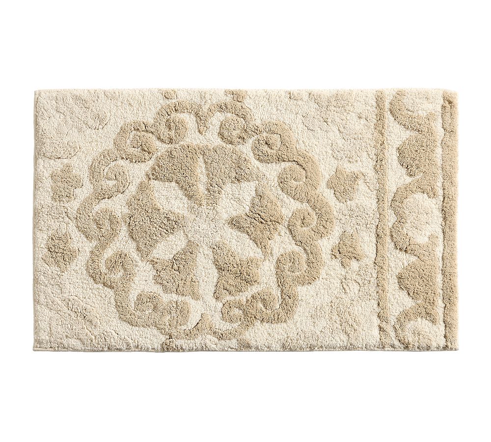 Alanya Bath Mat - Sand, 21" x 34"