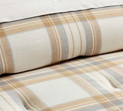Stewart Plaid Flannel Reversible Comforter