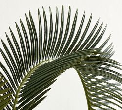 Faux Palm Leaf Branch
