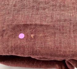 Open Box: Belgian Flax Linen Duvet Cover, King/Cal. King - Auburn