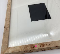 Open Box: Burlwood Gallery Frame, Overall 16" x 20", (5" x 7" &amp; 11" x 14" Opening)