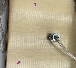 Open Box: Forsyth Metal Floor Lamp (61") - Brass