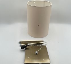 Open Box: Forsyth Metal Floor Lamp (61") - Brass