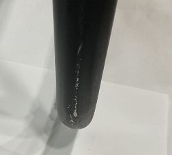 Open Box: Garey Rope Outdoor Dining Armchair, Set of 4 - Black