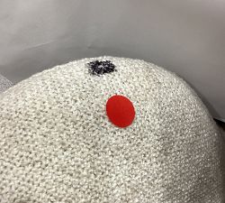 Open Box: Layton Upholstered Grand Dining Chair - Performance Boucle Oatmeal, Seadrift