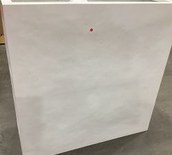 Open Box: Mission Square Planter, Tall Box (31.5") - White