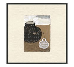 Open Box: Opposites Attract by The Artists Studio (26") - Black Frame