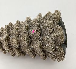 Open Box: Premium Flickering Flameless Tree Candle, Large (9"H) - Green Spruce