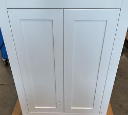 Open Box: Ranulf Overhead Bath Cabinet - White