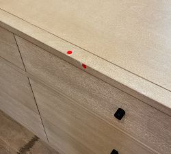 Open Box: Rylee 6-Drawer Dresser (60") - White Wash