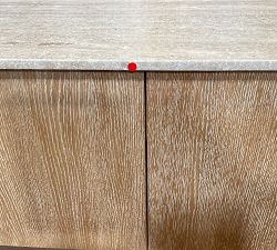 Open Box: Travertine Media Console (70") - Fog