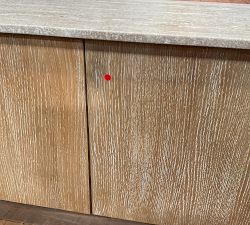 Open Box: Travertine Media Console (70") - Fog