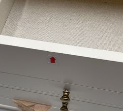 Open Box: Ultimate Jewelry Box - Antique White Wood