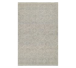 Open Box: Inira Handwoven Wool Rug (3'6" x 5'6") - Gray