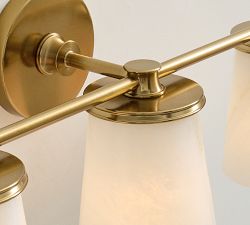 Hayes Alabaster Triple Sconce (23")