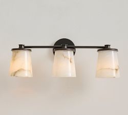 Hayes Alabaster Triple Sconce (23")