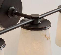 Hayes Alabaster Triple Sconce (23")