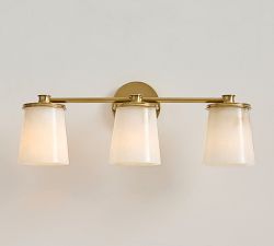 Hayes Alabaster Triple Sconce (23")
