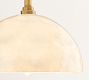 Isabel Capiz Round Pendant (13")