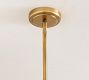 Isabel Capiz Round Pendant (13")