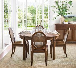 Sausalito Round Extendable Dining Table (54"-72")