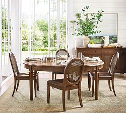 Sausalito Round Extendable Dining Table (54"-72")