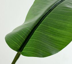 Faux Oversized Bird of Paradise Branch