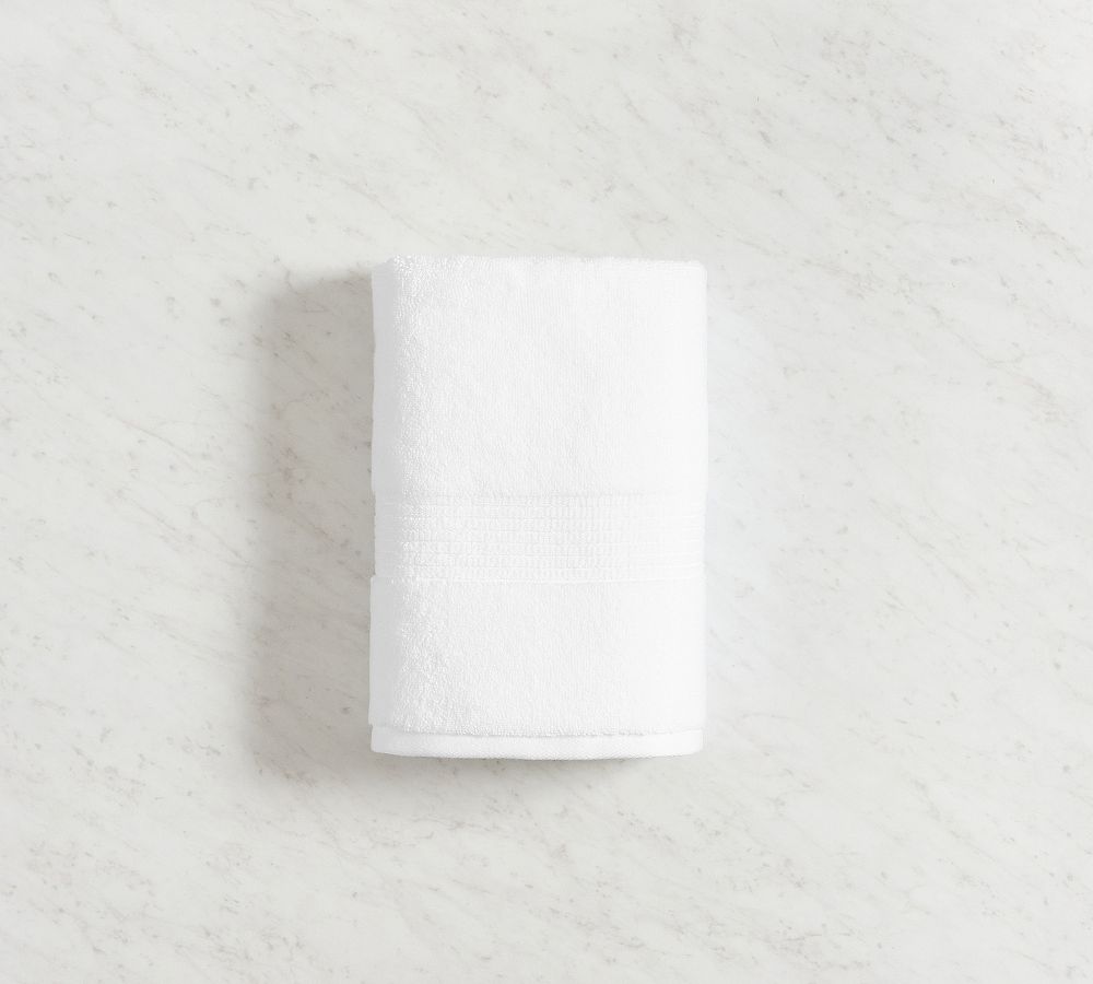 Cloud Hand Towel - White