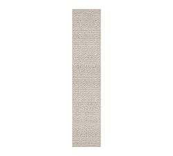 Open Box: Zane Handwoven Textured Rug, 2.5' x 12' - Oatmeal