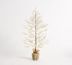 Open Box: Lit Blissful Berry Tree (5') - White Berry