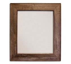 Open Box: Ricson Handcrafted Rectangular Wood Mirror, 29" x 33" - Chardonnay