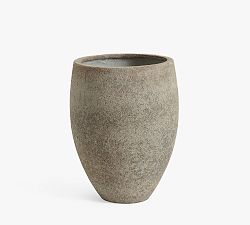 Open Box: Sedona Stone Planter, Tall (24"D x 30"H)