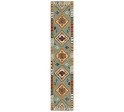 Open Box: Winslow Kilim Rug, 2.5' x 12' - Warm Multi