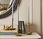 Chris Loves Julia Brass Candlestick With Bowl