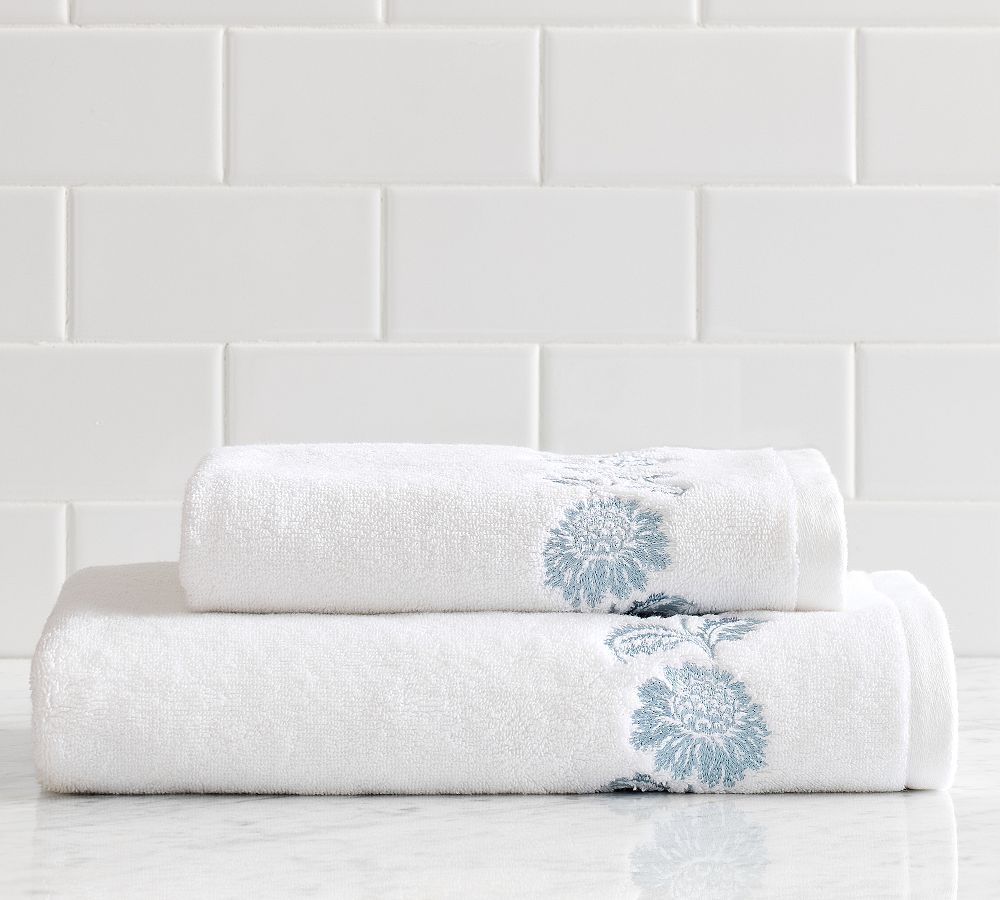 Kravet Solaria Embroidered Bath Towel