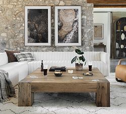 Fia Square Coffee Table (40"- 55")