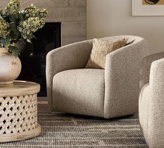 Payton Swivel Chair by Pottery Barn