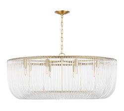 Ranae Glass Round Chandelier (28"-42")