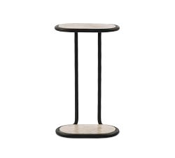 Emeren Oval Marble C- Table (30")