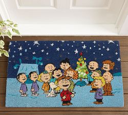 Charlie Brown Christmas Light Up Doormat