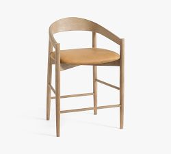 Laguna Leather Stool