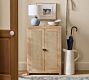 Modern Farmhouse Cane Entry Cabinet (25")