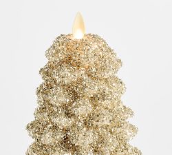 Premium Flickering Flameless Tree Candle