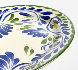 Puebla Porcelain Oval Serving Platter