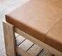 Antonio Leather Ottoman