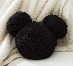 Disney Mickey Mouse Shaped Sherpa Pillow